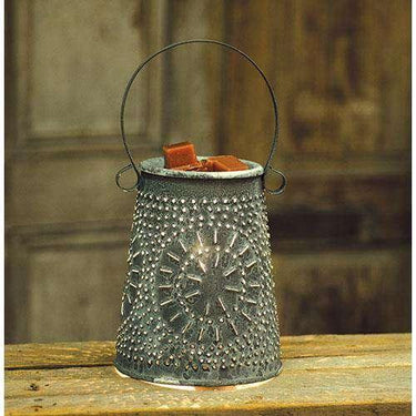 Punched Tin Tart Warmer - The Fox Decor